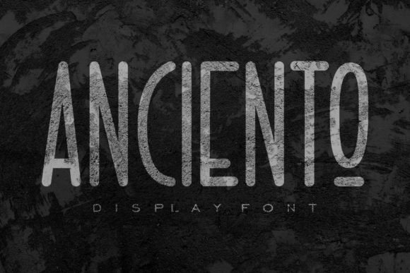 Anciento: A Timeless Display Font for Editorial Design