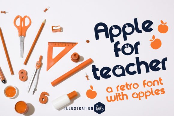 Apple for Teacher Font Review: A Playful Display Typeface