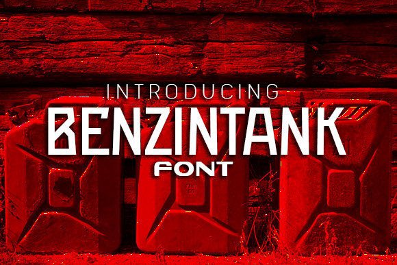 Benzintank Font for Bold Web Design
