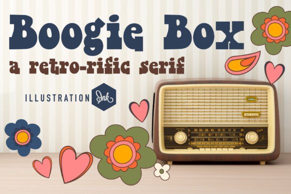 Boogie Box: A Playful Display Font for Bold Branding