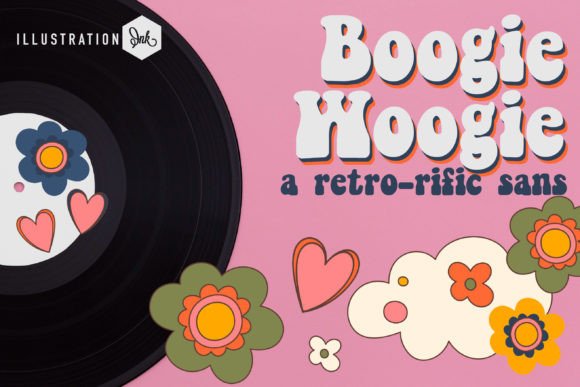 Boogie Woogie: A Playful Typeface for Creative Projects