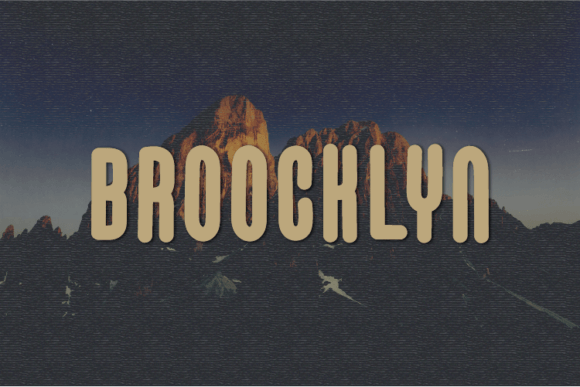Broocklyn Font for Eye-Catching Brand Content