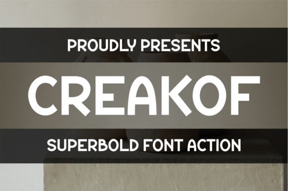 Creakof Font for Handmade Creations
