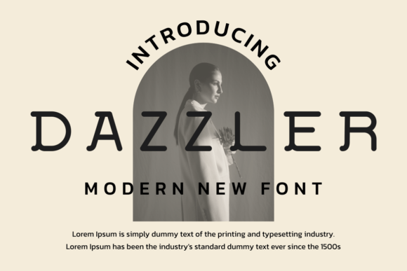 Discovering Dazzler: A Modern Display Font for Editorial Design