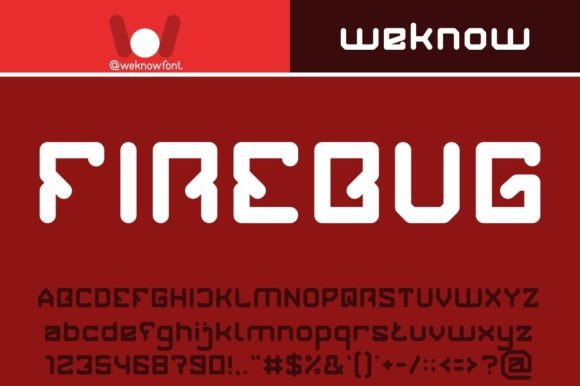 Firebug Font for Modern Web Design