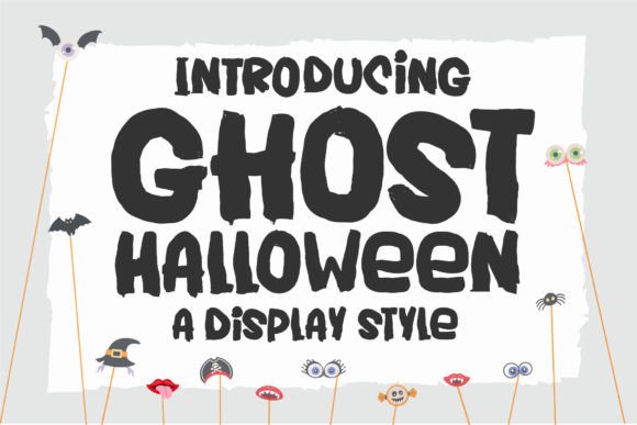 Ghost Halloween Font for Web Design