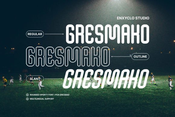 Gresmako Font for Eye-Catching Brand Content