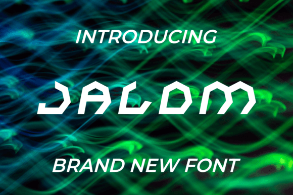 Jalom: A Display Font That Elevates Digital Branding