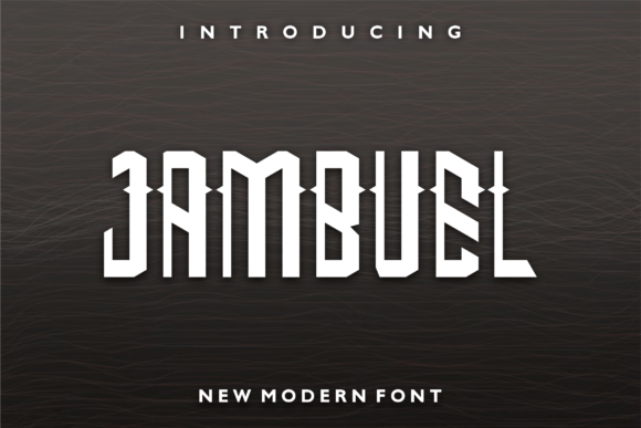 Jambuel Display Font Review
