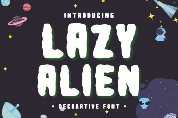 Lazy Alien Font for Professional Branding