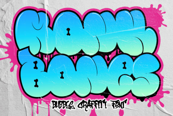 Monk Bones Font for Web Design Projects