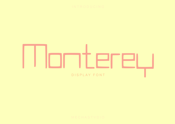 Monterey Font for a Professional and Memorable Brand