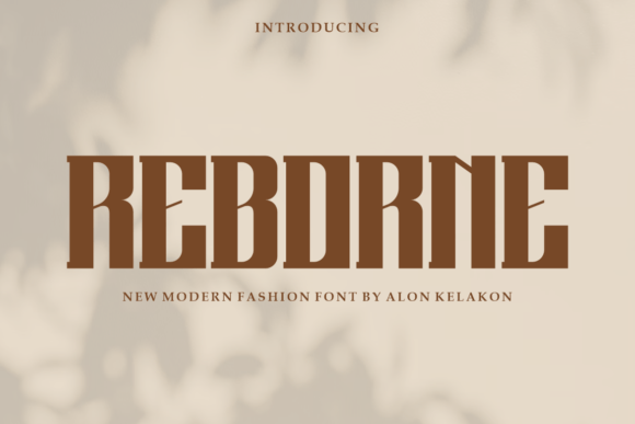 Reborne Font for Modern Web Design