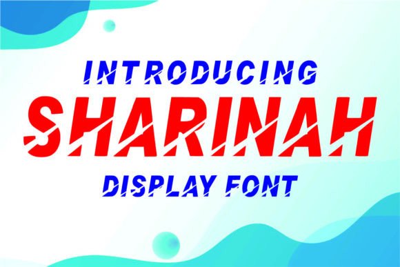 Sharinah Font for Branding Projects