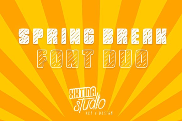 Spring Break Font for Web Projects