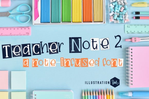 Teacher Note 2: A Handwritten Display Font for Web Projects