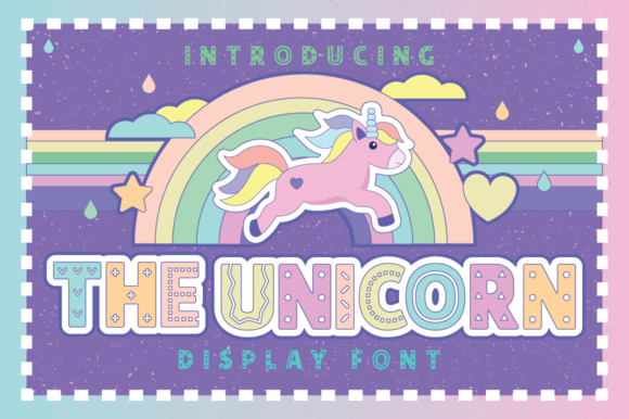 The Unicorn Font: A Magical Touch for Handmade Creations